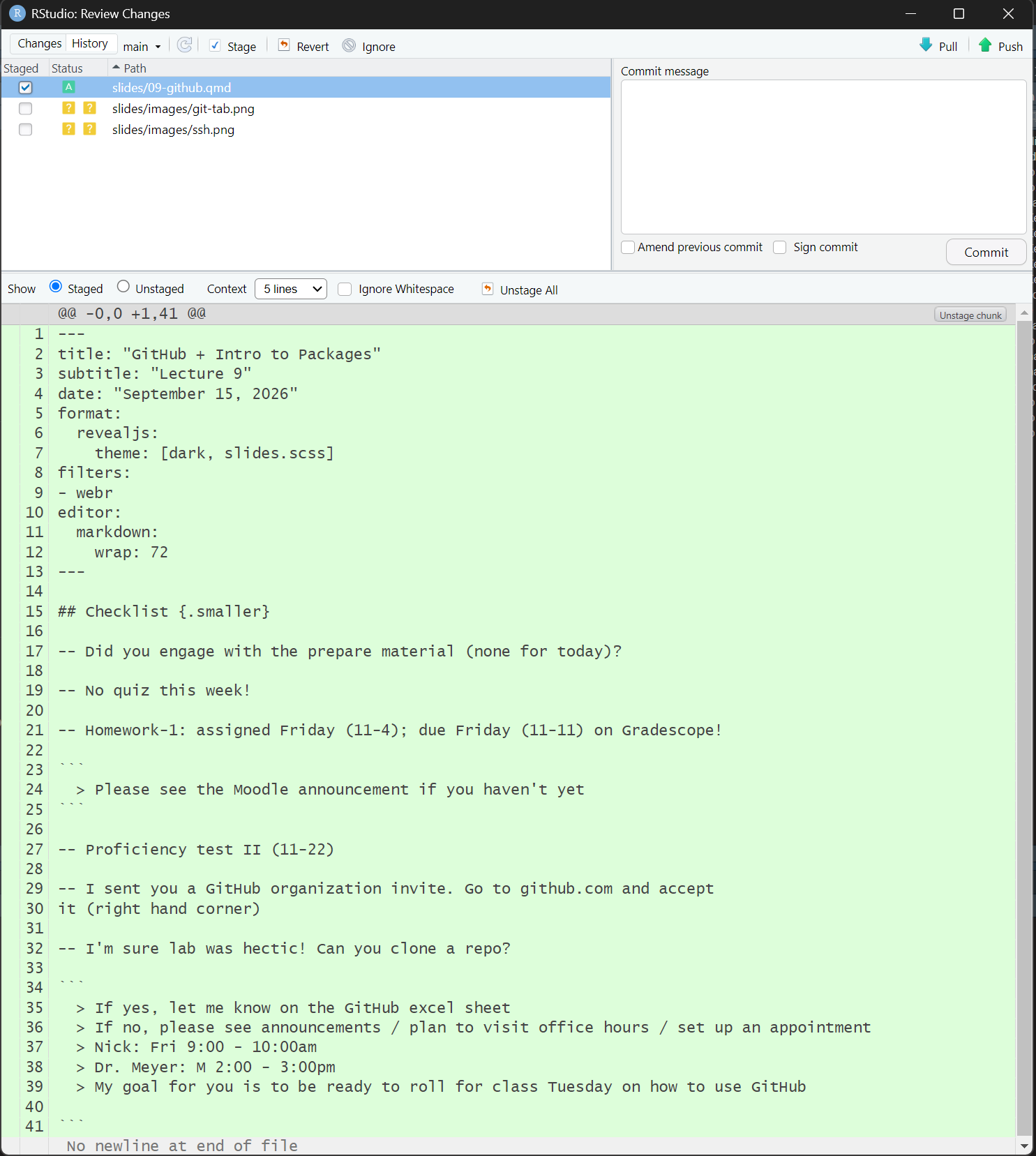 ST 115 – GitHub + Intro to Packages
